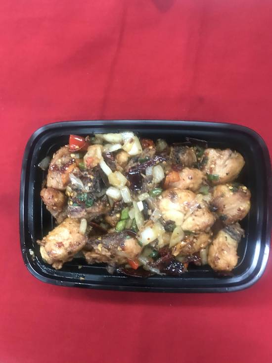 36D- Stir fried Chicken filet with ginger & shallots 姜葱鸡片